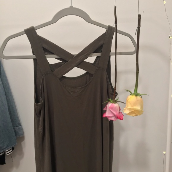 Olive green dress - Picture 4 of 4